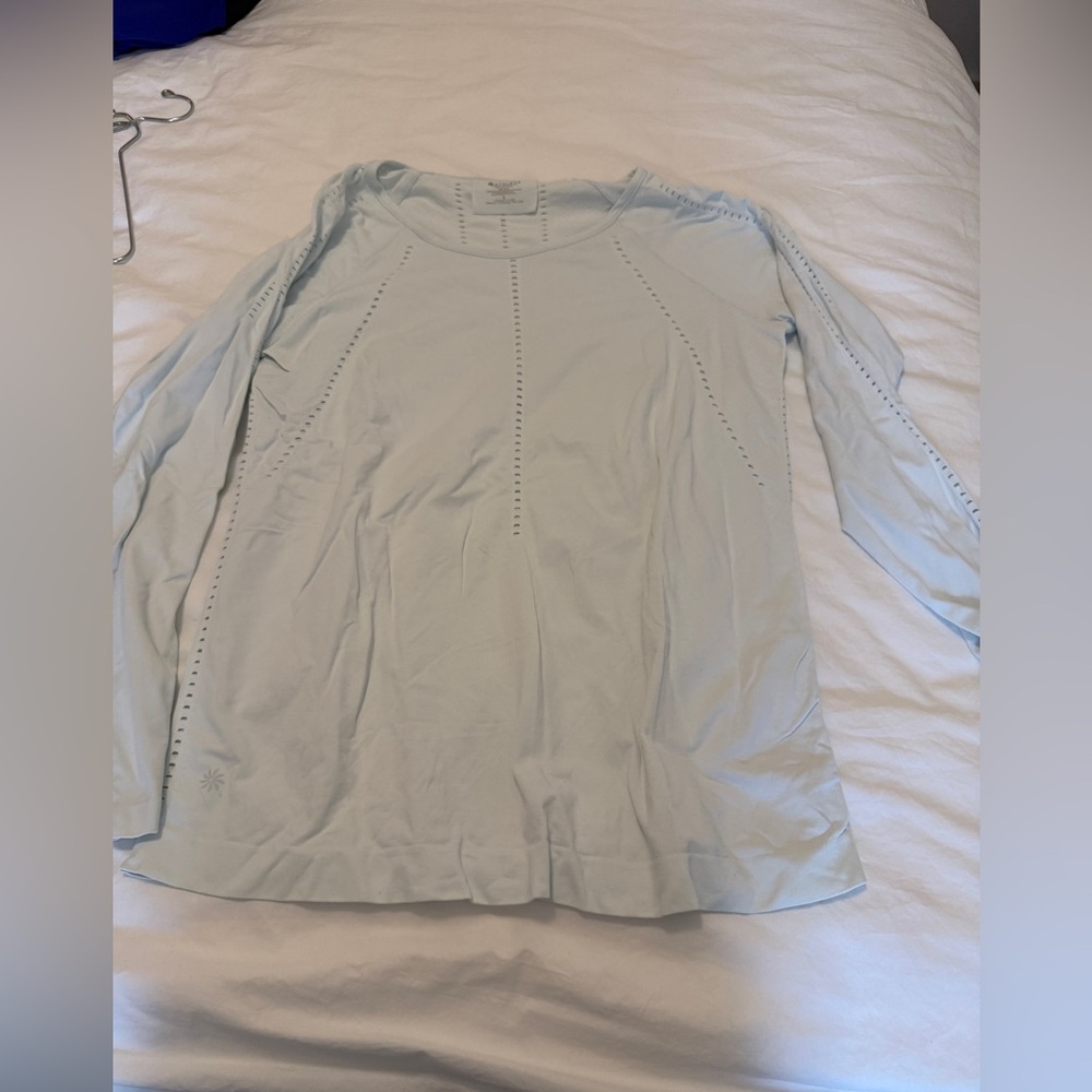 Light Blue Long Sleeve Top